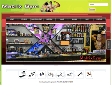 Tablet Screenshot of matrixgym.ro